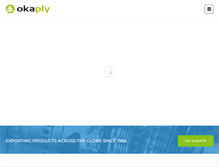Tablet Screenshot of okaply.com